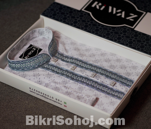 Premium Cotton Embroidery Panjabi